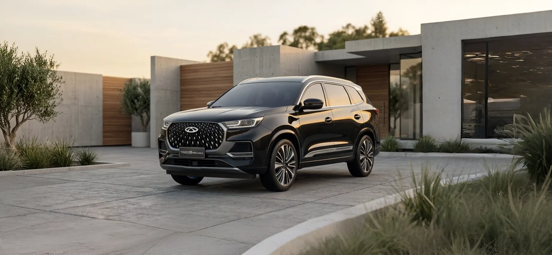 CHERY Tiggo 8 — үдшийн гэрэлд